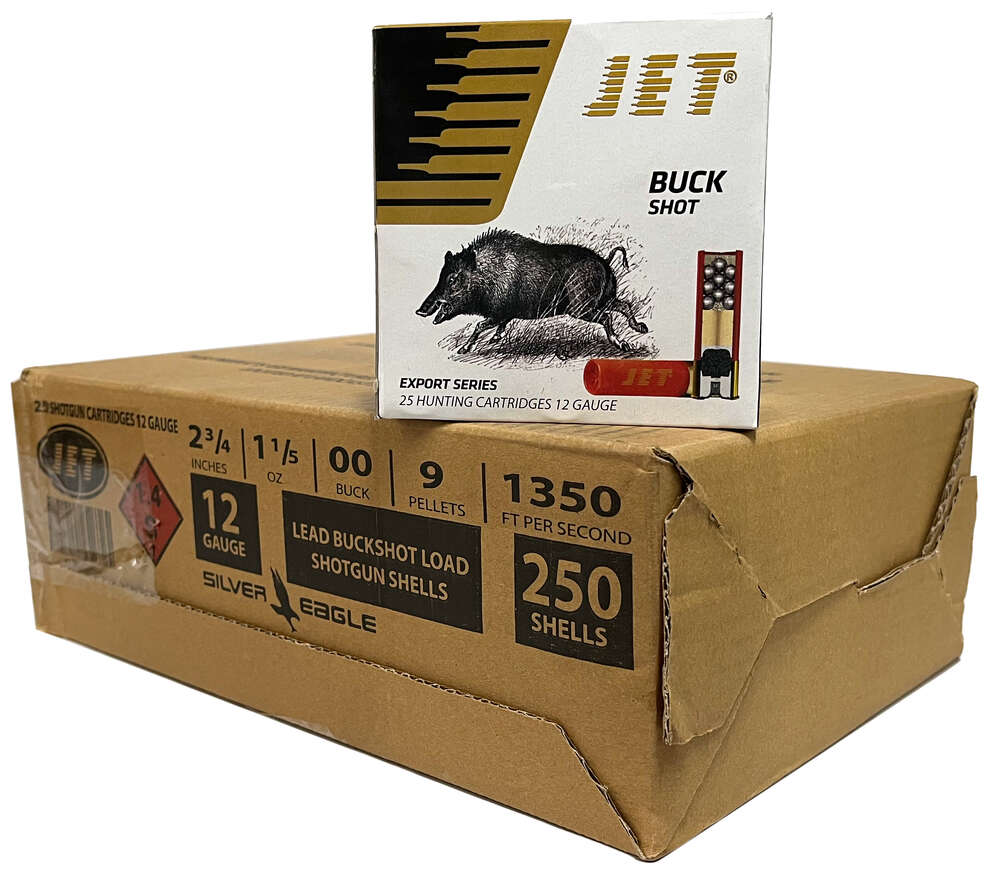 Ammunition TR Imports ZPAP M70 12Gauge TR IMPORTS JET 12GA 2.75 00 BUCK 9 PELLET 250RDS • Model: ZPAP M70